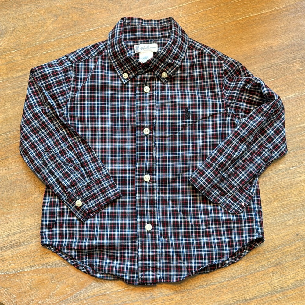 Ralph Lauren 18M button up